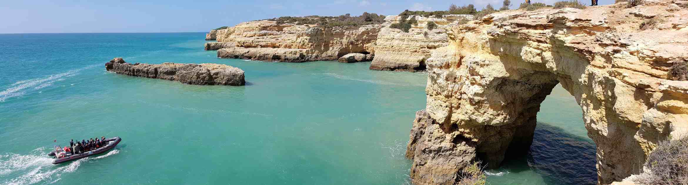 Playas del Algarve Portugues viajes de senderismo para singles