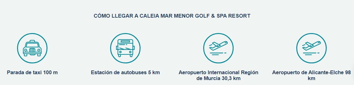 como llegar Hotel Caleia Mar Menor Murcia b2bviajes 