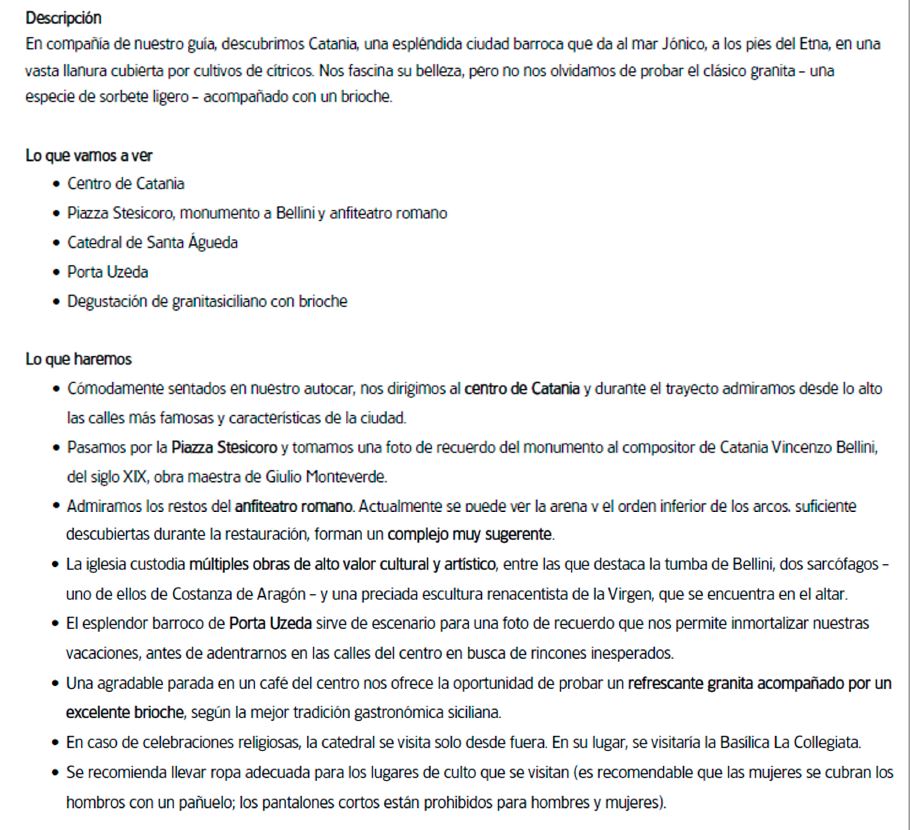 Excursión a Catania_ Crucero Ochentero 2020