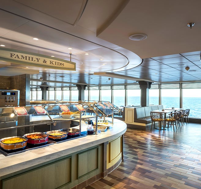 Crucero MSC Seaside Restaurante Family & Kids