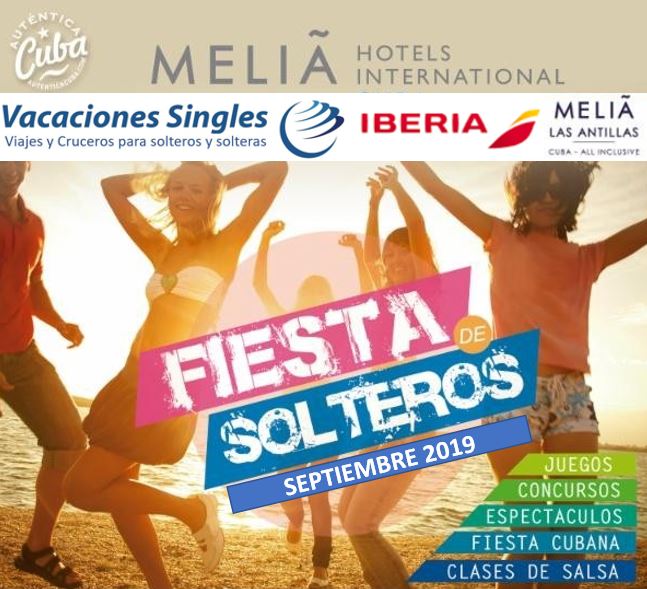 Cuba Fiesta de Solteros 2019 Vacaciones Singles