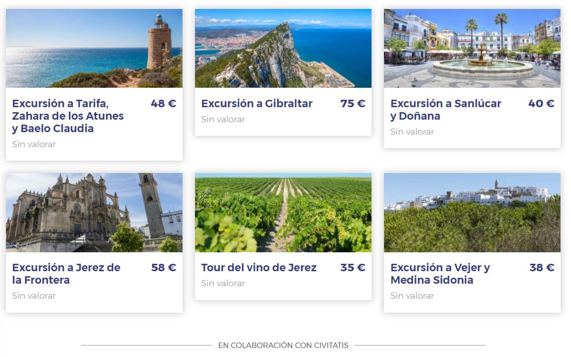 Excursiones desde Chiclana Vacaciones Singles con CIVITATIS