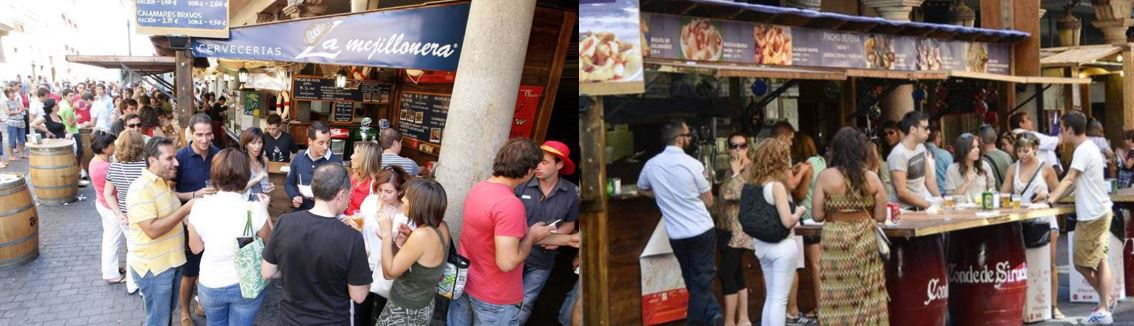 de tapas en la feria de valladolid