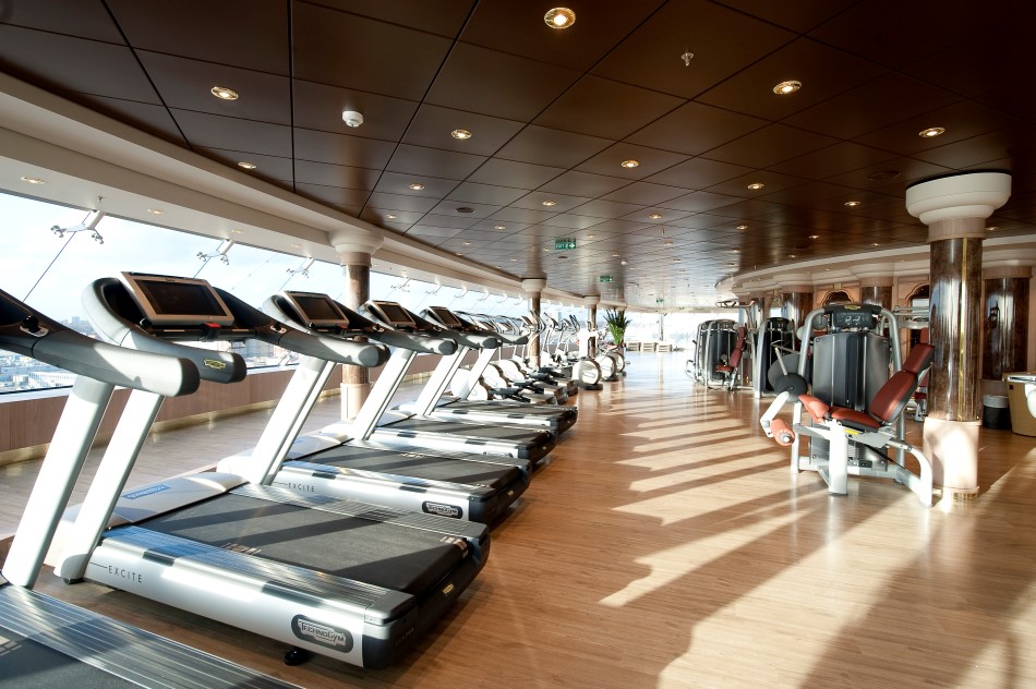 Gimnasio Barco de cruceros MSC MAGNIFICA