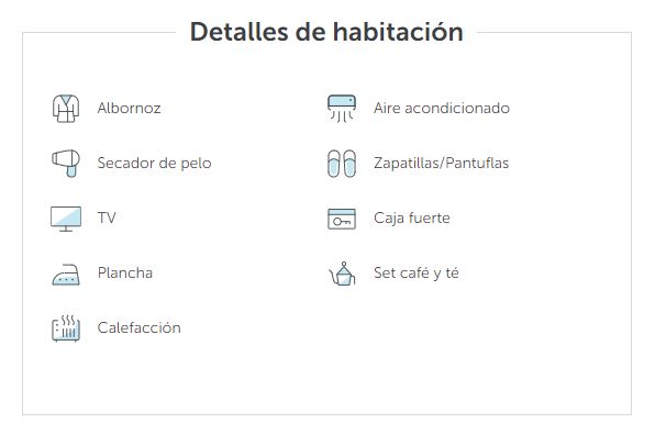 Servicios Habitaciones Suite Hotel Occidental Bilbao