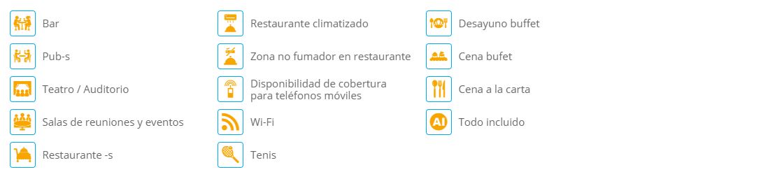 Instalaciones y Servicios del Hotel Ocean Coral Turquesa Puerto Morelos Todo Incluido en Riviera Maya