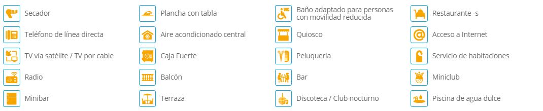 Servicios del Hotel Resort Riu Palace en Punta Cana
