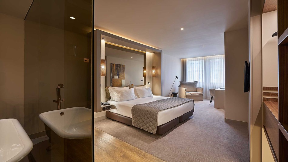 Junior Suite del hotel PortoBay Teatro