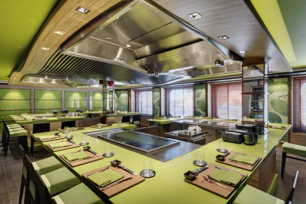 Kaito Teppanyaki Restaurant MSC Bellissima