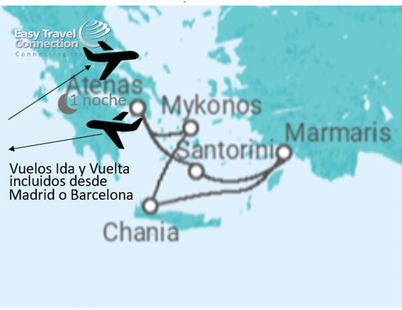 vuelos islas griegas