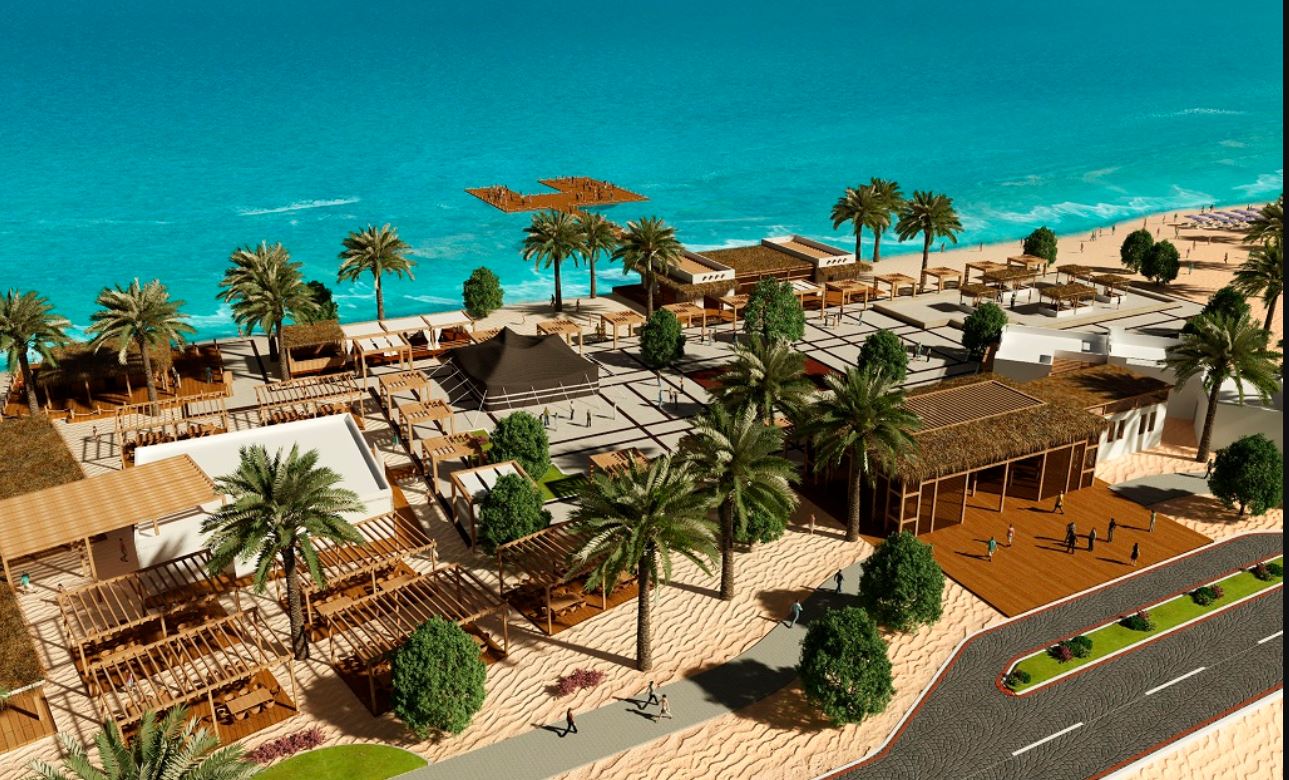 Playa de Sir Bani Yas Is MSC Cruceros