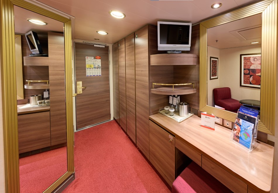 MSC Fantasia camarote interior