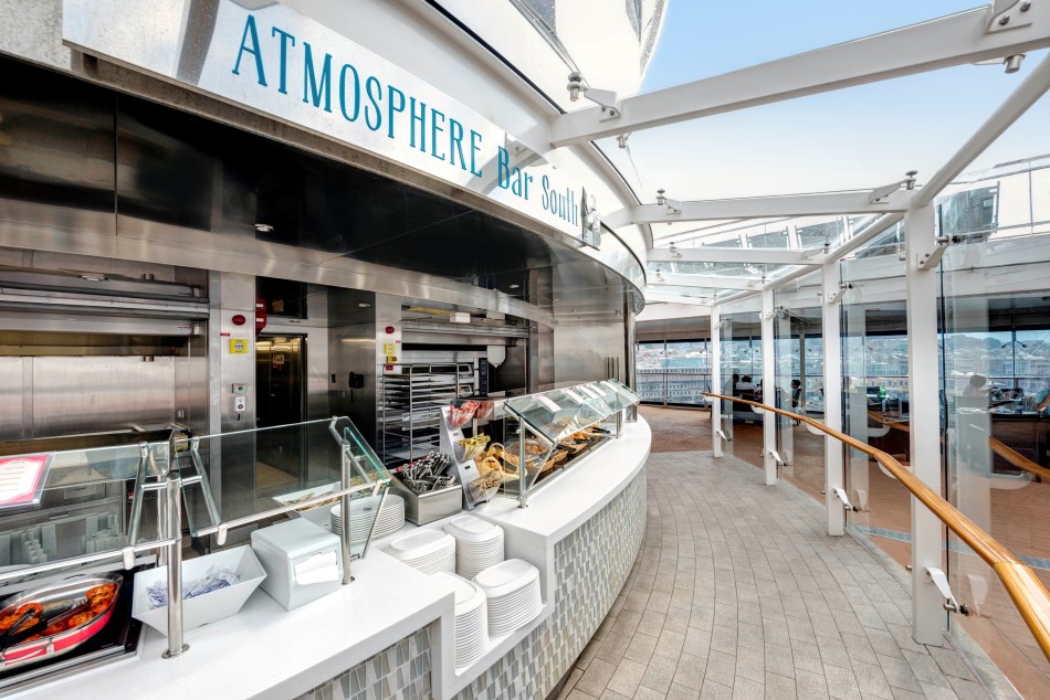 MSC Meraviglia Vacaciones Singles Atmosphere Bar Sur