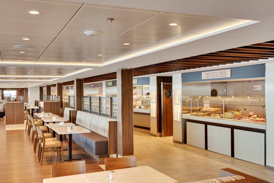 MSC Meraviglia Vacaciones Singles Restaurante Marketplace Buffet