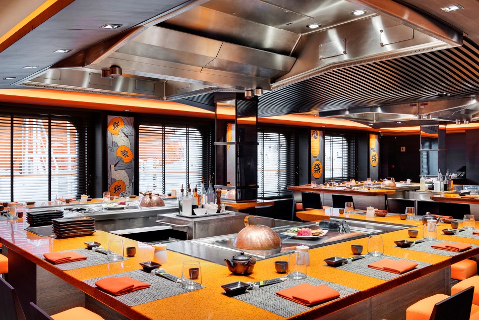 MSC Meraviglia Vacaciones Singles Restaurante Kaito Teppanyaki