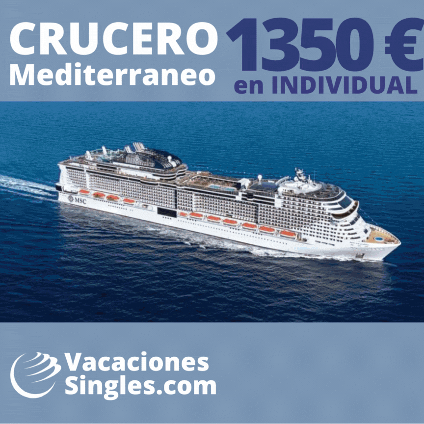 Ofertas en Crucero Mediterraneo MSC GRANDIOSA 2023 en Camarote Individual