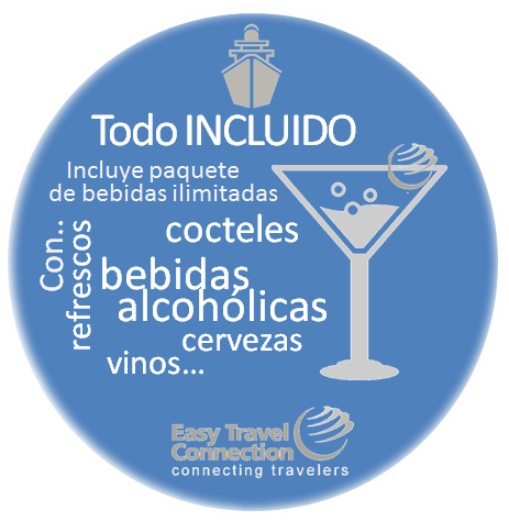 Crucero todo incluido con paquete de bebidas