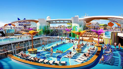 Barco Wonder Of The Seas Piscinas